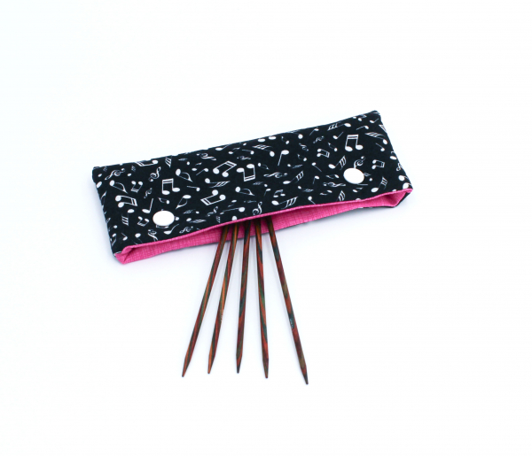 Nadelgarage Black and White Notes für 15 cm Nadelspiel